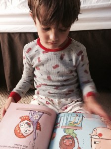 Drew reading TMK (2)